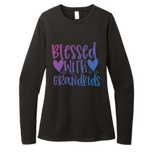 Blessed With Grand Gift Womens CVC Long Sleeve Shirt