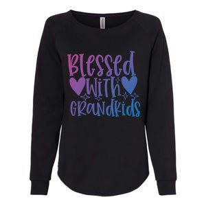 Blessed With Grand Gift Womens California Wash Sweatshirt