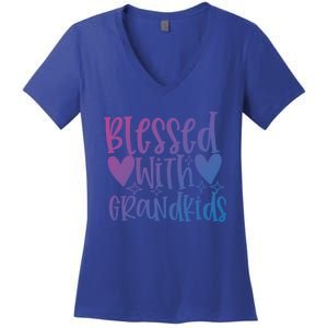 Blessed With Grand Gift Women's V-Neck T-Shirt