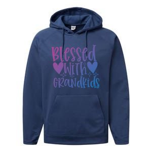 Blessed With Grand Gift Performance Fleece Hoodie