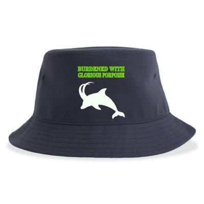 Burdened With Glorious Porpoise Sustainable Bucket Hat