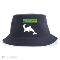 Burdened With Glorious Porpoise Sustainable Bucket Hat