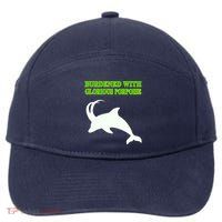 Burdened With Glorious Porpoise 7-Panel Snapback Hat