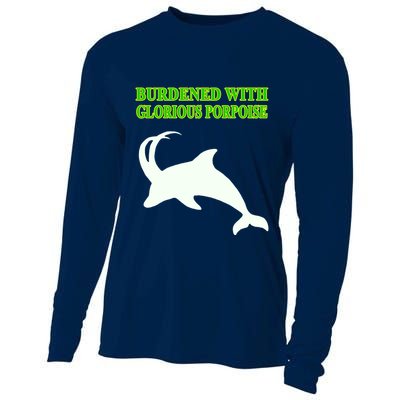Burdened With Glorious Porpoise Cooling Performance Long Sleeve Crew
