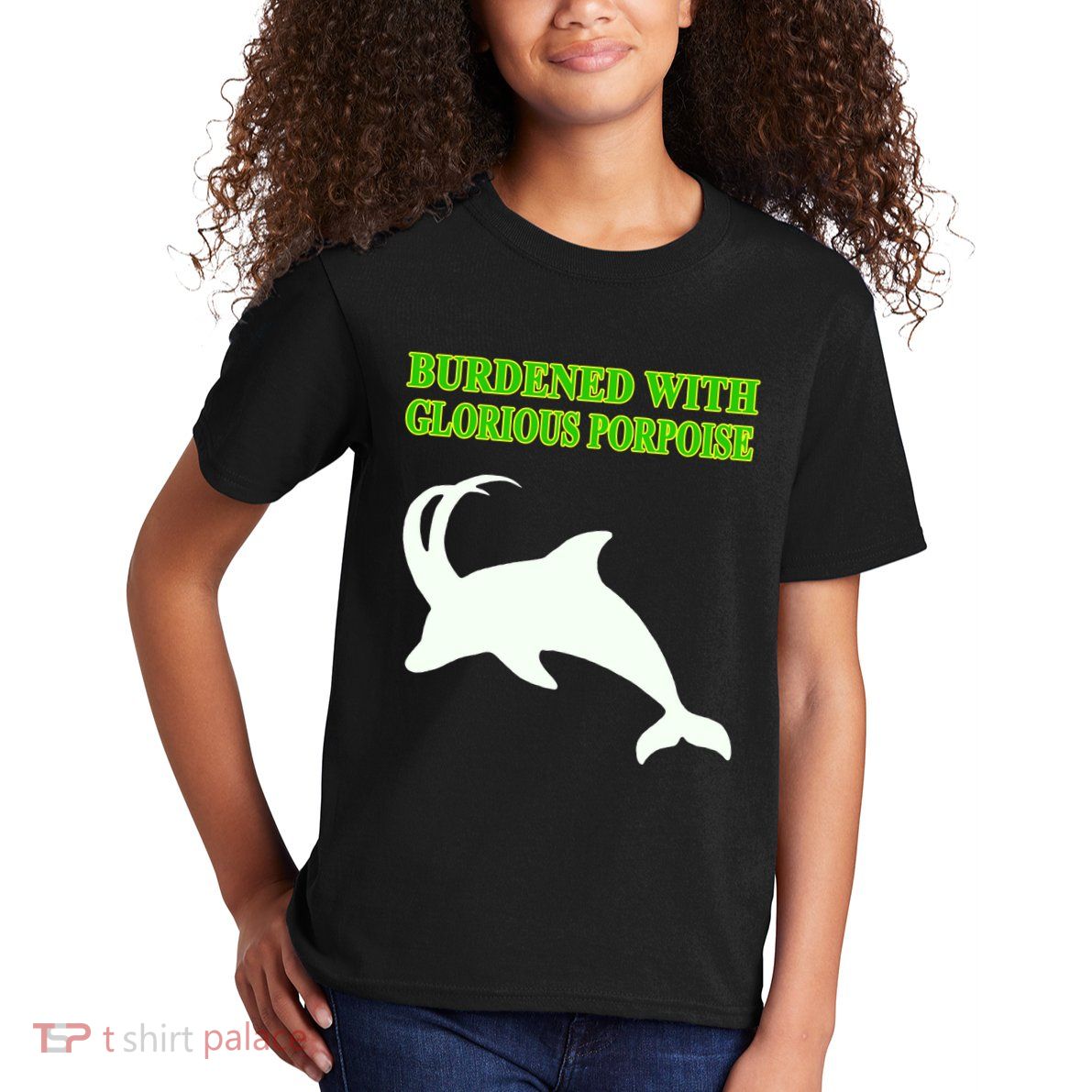 Burdened With Glorious Porpoise Kids T-Shirt