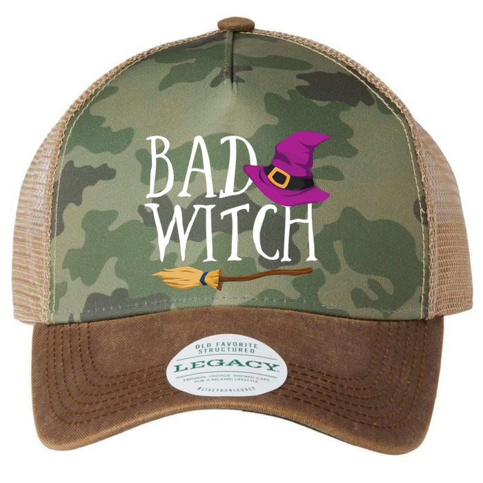 Bad Witch Good Witch Halloween Bestie Matching Bff Gift Legacy Tie Dye Trucker Hat