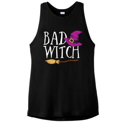 Bad Witch Good Witch Halloween Bestie Matching Bff Gift Ladies PosiCharge Tri-Blend Wicking Tank