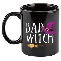 Bad Witch Good Witch Halloween Bestie Matching Bff Gift 11oz C Handle Ceramic Mug