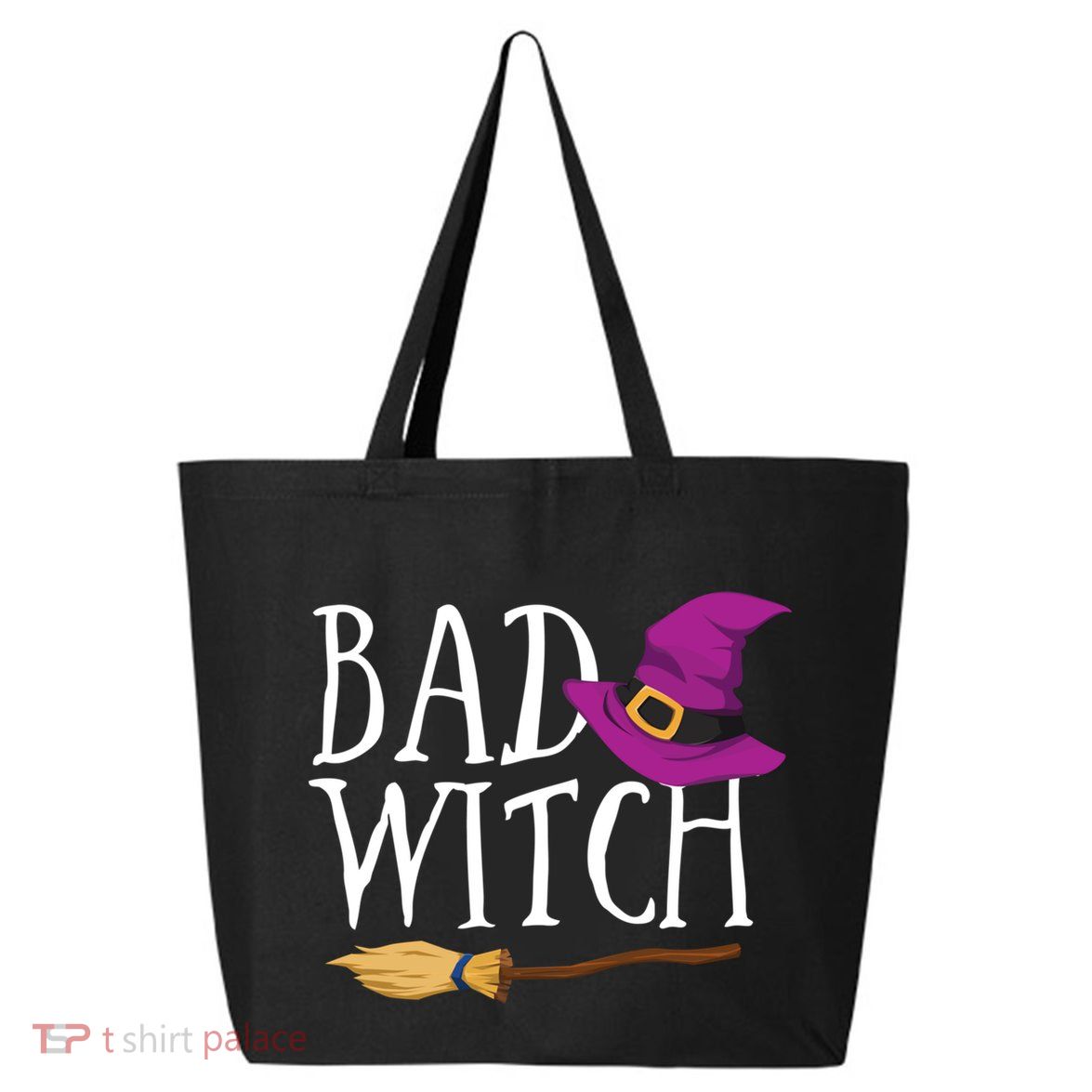 Bad Witch Good Witch Halloween Bestie Matching Bff Gift 25L Jumbo Tote