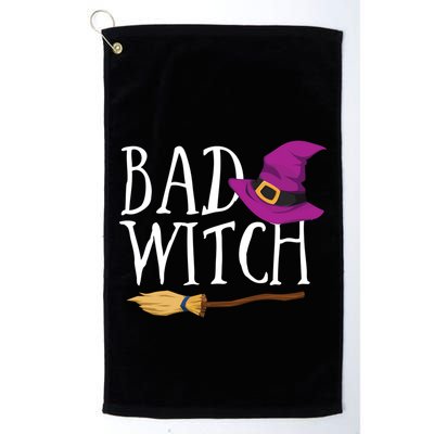 Bad Witch Good Witch Halloween Bestie Matching Bff Gift Golf Towel