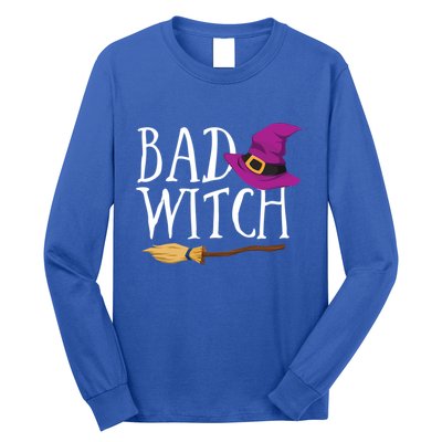 Bad Witch Good Witch Halloween Bestie Matching Bff Gift Long Sleeve Shirt