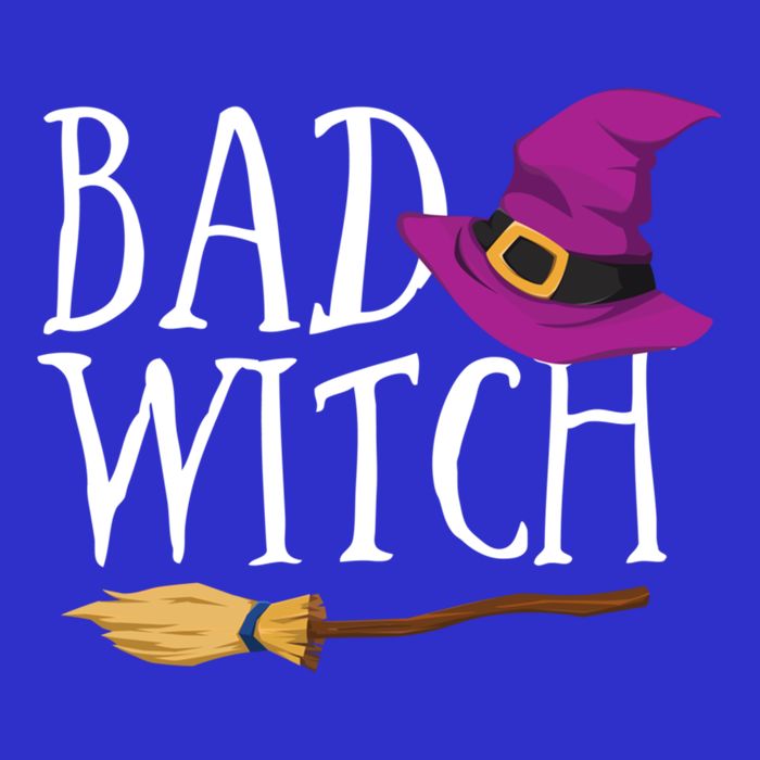 Bad Witch Good Witch Halloween Bestie Matching Bff Gift Button