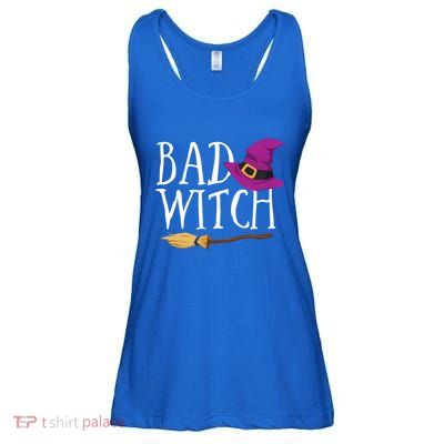 Bad Witch Good Witch Halloween Bestie Matching Bff Gift Ladies Essential Flowy Tank