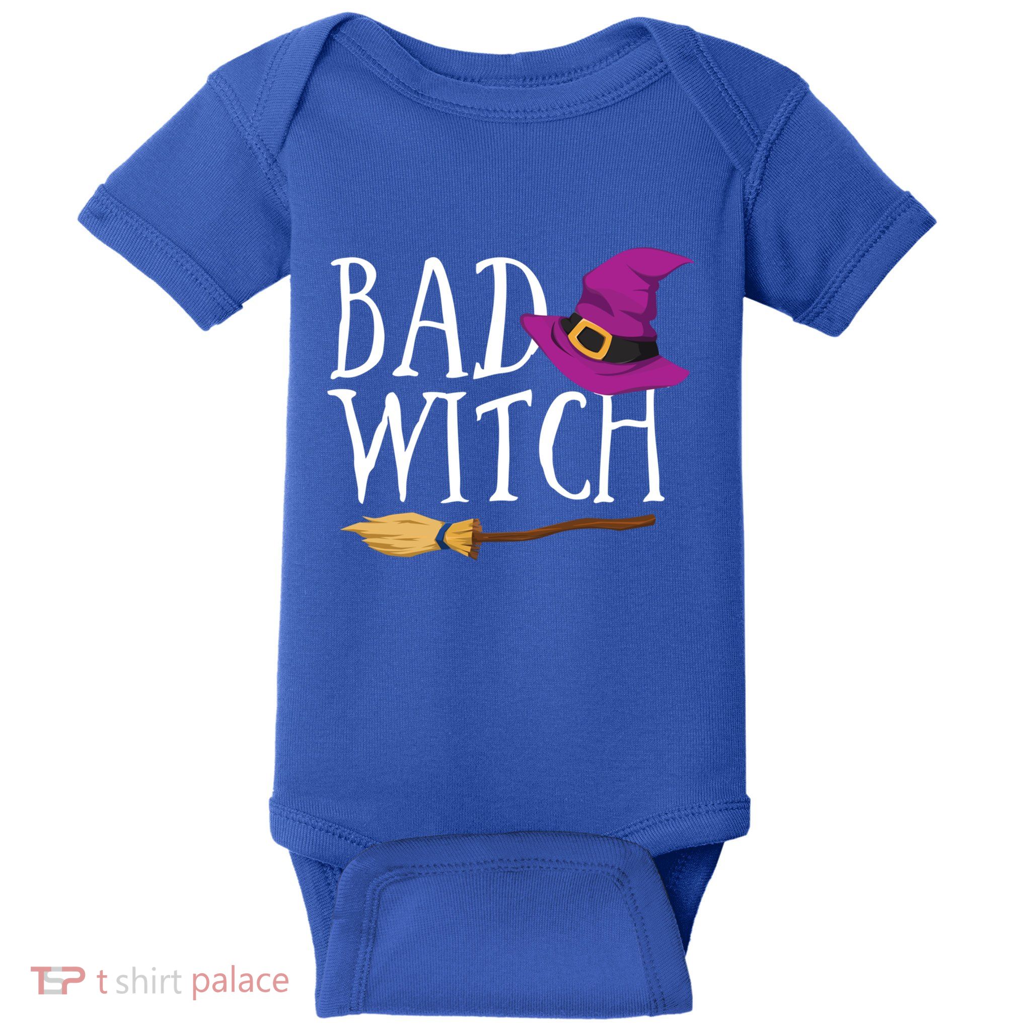 Bad Witch Good Witch Halloween Bestie Matching Bff Gift Baby Bodysuit