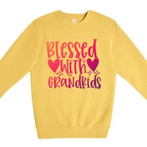 Blessed With Grand Gift Premium Crewneck Sweatshirt