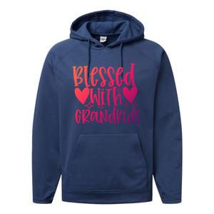 Blessed With Grand Gift Performance Fleece Hoodie