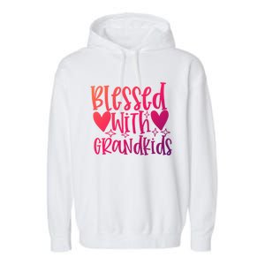 Blessed With Grand Gift Garment-Dyed Fleece Hoodie