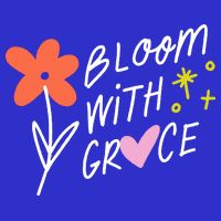 Bloom With Grace Summer Quote Baby Bodysuit