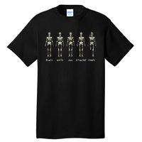 Black White Gay Straight Pirate Skeleton Human Right Tall T-Shirt