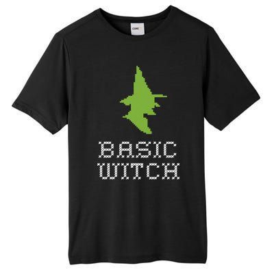 Basic Witch Halloween Original Funny Quote Saying Graphic Meaningful Gift Tall Fusion ChromaSoft Performance T-Shirt