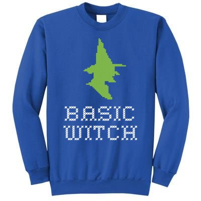 Basic Witch Halloween Original Funny Quote Saying Graphic Meaningful Gift Sweatshirt