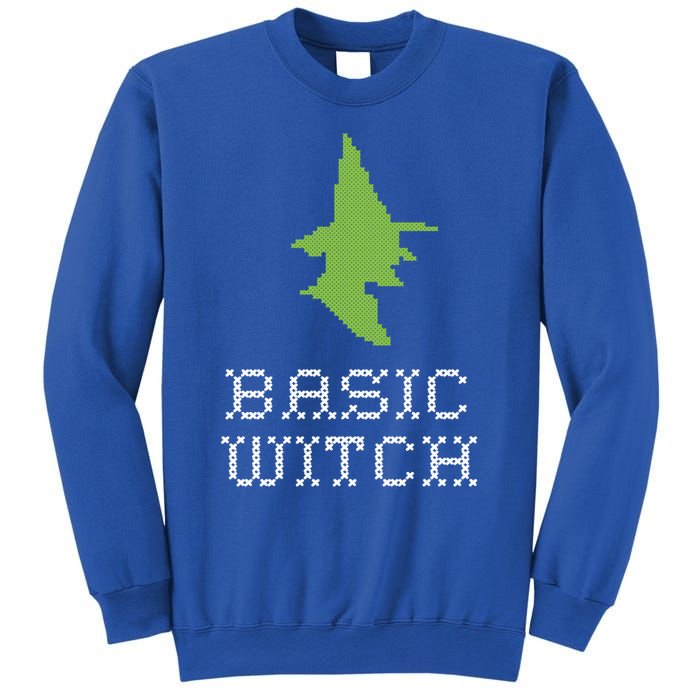 Basic Witch Halloween Original Funny Quote Saying Graphic Meaningful Gift Sweatshirt