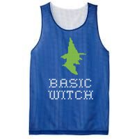 Basic Witch Halloween Original Funny Quote Saying Graphic Meaningful Gift Mesh Reversible Basketball Jersey Tank