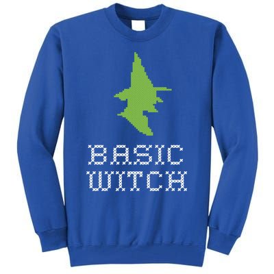 Basic Witch Halloween Original Funny Quote Saying Graphic Meaningful Gift Tall Sweatshirt