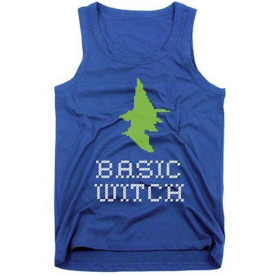 Basic Witch Halloween Original Funny Quote Saying Graphic Meaningful Gift Tank Top