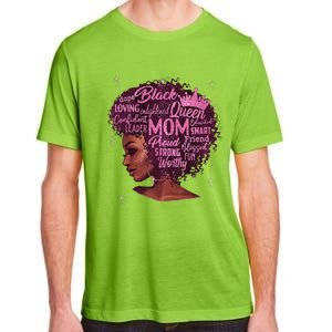 Black Women Happy Mothers Day Mom African American Gifts Adult ChromaSoft Performance T-Shirt