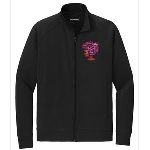 Black Women Happy Mothers Day Mom African American Gifts Stretch Full-Zip Cadet Jacket