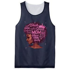 Black Women Happy Mothers Day Mom African American Gifts Mesh Reversible Basketball Jersey Tank