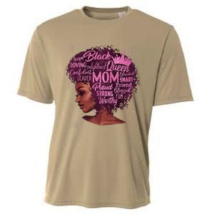 Black Women Happy Mothers Day Mom African American Gifts Cooling Performance Crew T-Shirt