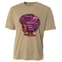 Black Women Happy Mothers Day Mom African American Gifts Cooling Performance Crew T-Shirt