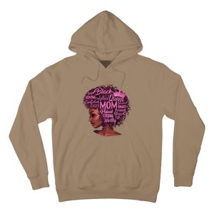 Black Women Happy Mothers Day Mom African American Gifts Hoodie