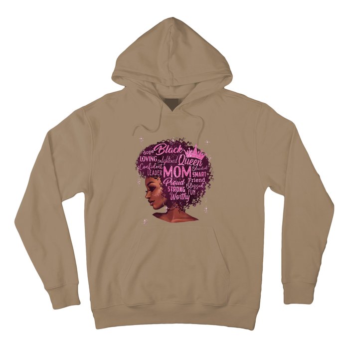 Black Women Happy Mothers Day Mom African American Gifts Hoodie