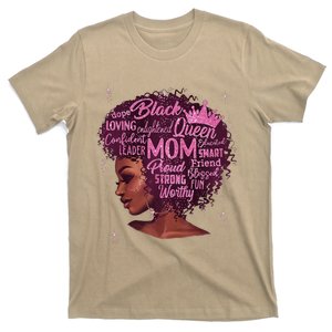 Black Women Happy Mothers Day Mom African American Gifts T-Shirt