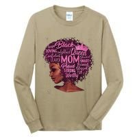 Black Women Happy Mothers Day Mom African American Gifts Tall Long Sleeve T-Shirt