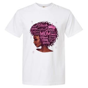 Black Women Happy Mothers Day Mom African American Gifts Garment-Dyed Heavyweight T-Shirt