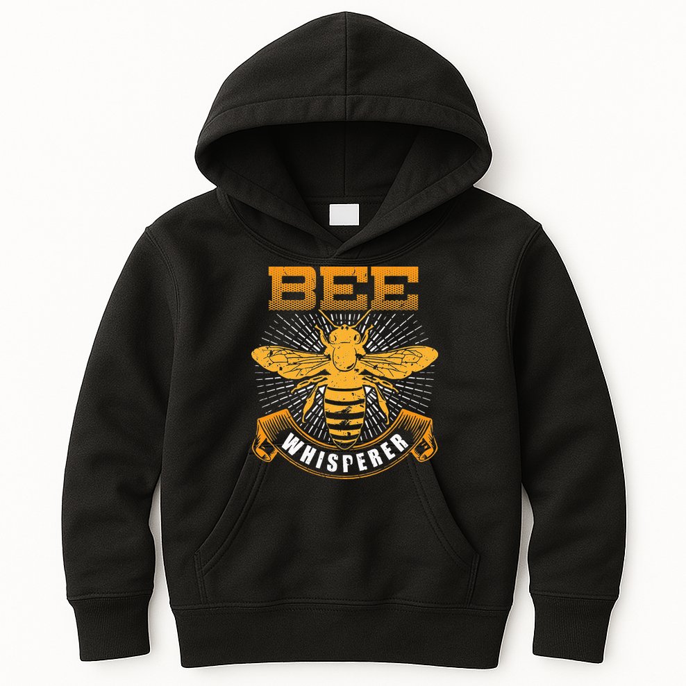Bee Whisperer Honey Farmer Beekeeper Beekeeping Kids Hoodie