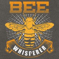 Bee Whisperer Honey Farmer Beekeeper Beekeeping Cotton Canvas Backpack