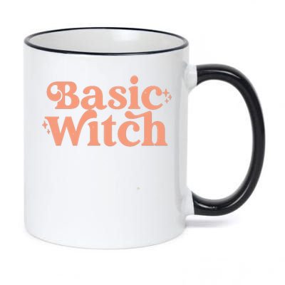 Basic Witch Halloween 11oz Black Color Changing Mug