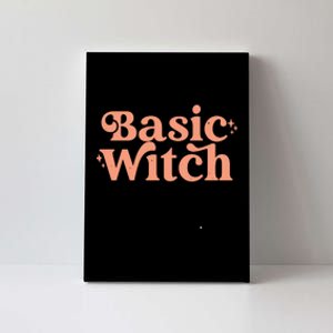 Basic Witch Halloween Canvas