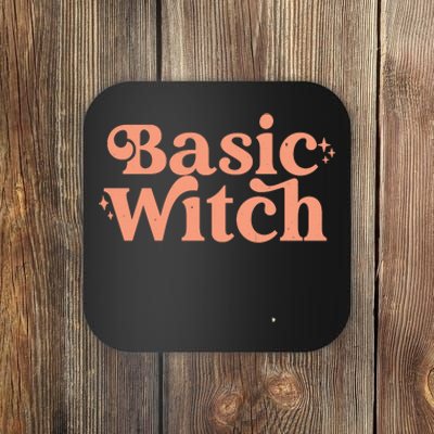 Basic Witch Halloween Coaster