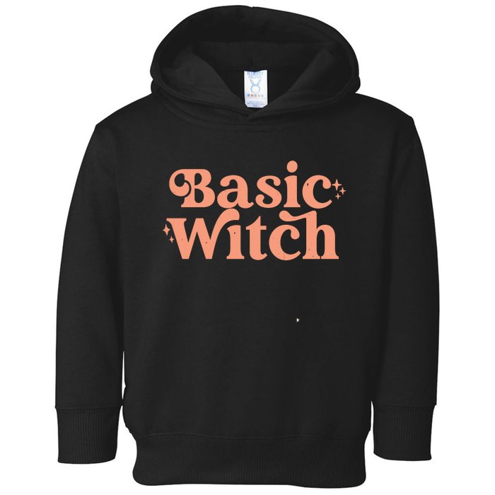 Basic Witch Halloween Toddler Hoodie