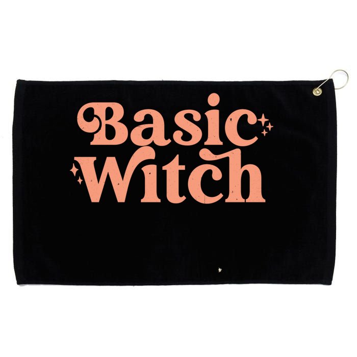 Basic Witch Halloween Grommeted Golf Towel