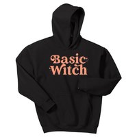 Basic Witch Halloween Kids Hoodie