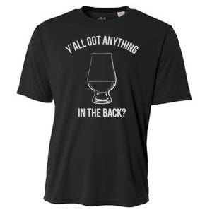 Bourbon Whiskey Hunting Got Anything In Back Cooling Performance Crew T-Shirt