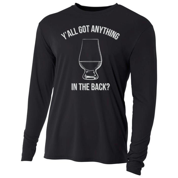 Bourbon Whiskey Hunting Got Anything In Back Cooling Performance Long Sleeve Crew