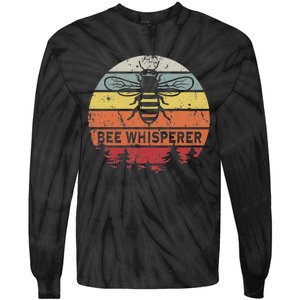 Bee Whisperer Honeybee Beekeeping Beekeeper Bee Whisperer Tie-Dye Long Sleeve Shirt